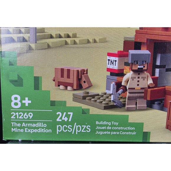 LEGO 21269 Minecraft The Armadillo Mine Expedition 247pcs Building Set - Picture 3 of 6